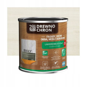 Lakierobejca Ochronno-dekoracyjna 0.2 l Biały Drewnochron