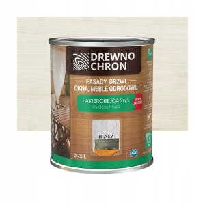 Lakierobejca Ochronno-dekoracyjna 0.75 l Biały Drewnochron