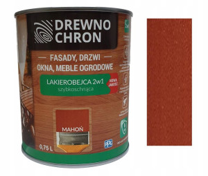 Drewnochron Lakierobejca 2w1 Mahoń 0.75l