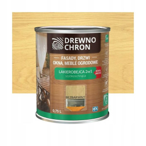Lakierobejca Ochronno-dekoracyjna 0.75 l Bezbarwny Drewnochron