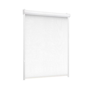 Roleta w kasecie zaciemniająca Silver biała 75 x 220 cm lewa