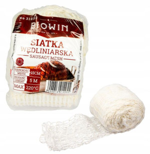 Siatka Wędliniarska Pieczenie Wędzenie 15cmx5m