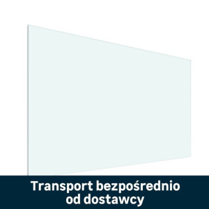 Grzejnik na podczerwień 700W EGPS-700B białe szkło Motessi