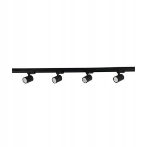 Zestaw szynowy Snow 3F 4 x GU10 czarny Light Prestige