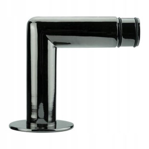 Wspornik GoodHome Kimlos ścienny 28 mm blackout