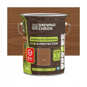 Impregnat do drewna 4.5 l Orzech Drewnochron
