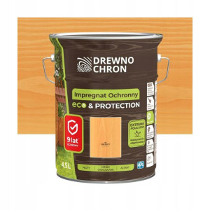 Impregnat do drewna 4.5 l Złoty dąb Drewnochron
