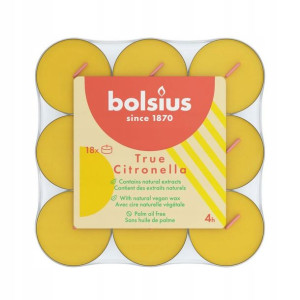 Podgrzewacz zapachowy True Citronella 18 szt. Bolsius
