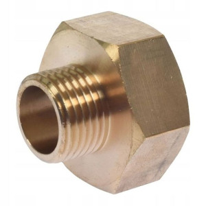 Reduktor mosiężny 1"- 1/2"