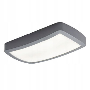 Plafon LED Colours Edin 5000 K 22 cm szary