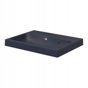 Umywalka meblowa GoodHome Mila 60 cm czarny metalik
