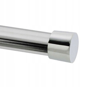 Zakończenie karnisza Luna 19 mm chrom