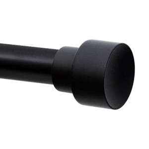 Zakończenie karnisza Slick 19 mm czarny