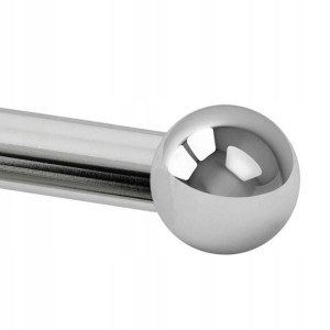 Zakończenie karnisza kula 19 mm chrom