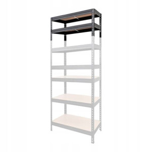 Nadstawka metalowa do regału GoodHome Rand 46 x 97 x 40 cm 2 półki 250 kg