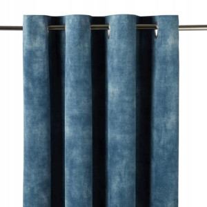 Zasłona Zircon 140 x 260 cm niebieska