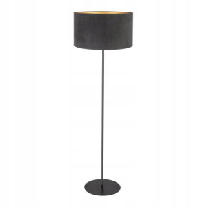 Lampa podłogowa Goldie 1 x E27 czarna