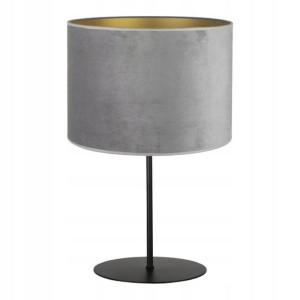 Lampa stołowa Goldie 1 x E14 szara