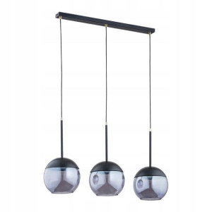 Lampa wisząca Volda 3-punktowa czarna