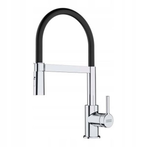 Bateria zlewozmywakowa Franke Lina semi-pro chrom / czarna