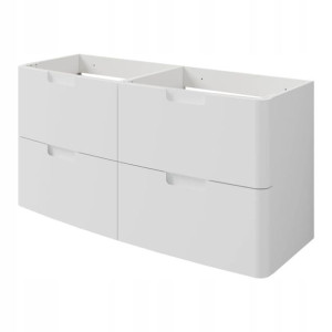 Szafka pod umywalkę GoodHome Himalia 120 cm biała