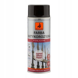 Farba antykorozyjna Dragon 0,4 l czarna