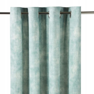 Zasłona GoodHome Decent 140 x 260 cm błękitna