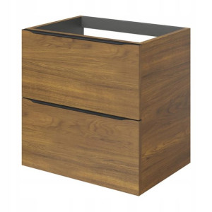 Szafka pod umywalkę Goodhome Imandra wisząca 80 cm orzech