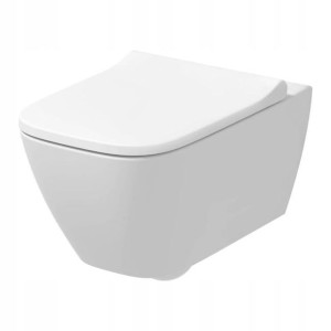 Miska WC Koło Modo Pure bezkołnierzowa z deską wolnoopadającą