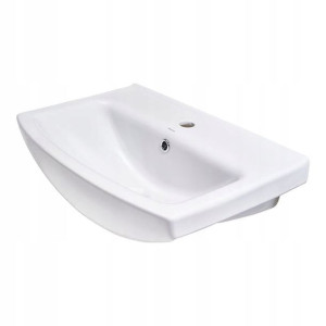 Umywalka meblowa ceramiczna Cersania 60 cm z otworem na armaturę