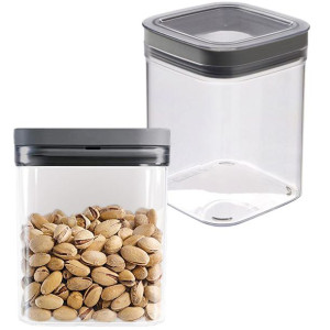 Pojemnik Na Żywność Sypkie Słoik Organizer 1,3l