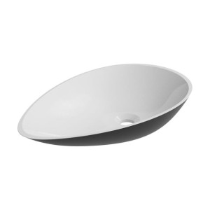 Umywalka konglomeratowa nablatowa Shila Oval 56 Sensea