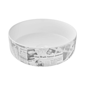 Umywalka nablatowa Debora Paper Domino