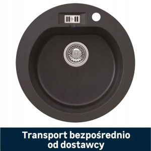 Zlewozmywak granitowy Malibu 10 Axis