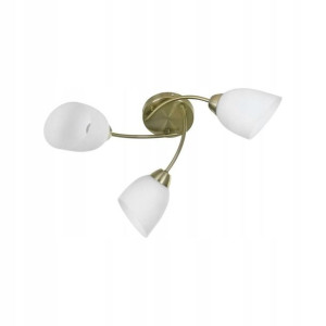 Lampa wisząca Benita złota 3 x E27 Activejet