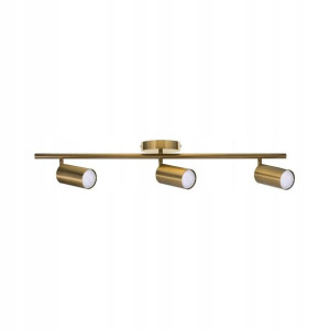 Listwa reflektorowa Spectra złota 3 x GU10 Activejet
