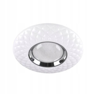 Plafon Kalipso 50 cm biały od 3000 do 6500 K z pilotem LED Polux