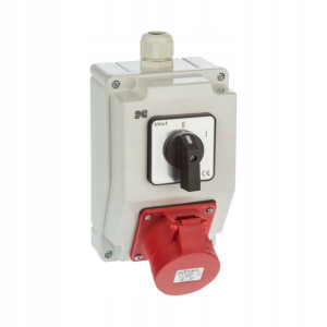Rozdzielnica elektryczna z okablowaniem 6271-00 / RS-Z 0-1 3P+N+Z 16A ELEKT