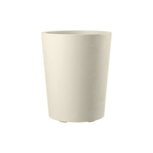 Donica duża Vaso Millenium śr.43.5 cm biała Deroma