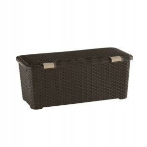 Pojemnik Rattan style 72 l 79 x 33 x 39.7 cm Curver