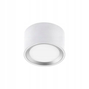 Oprawa natynkowa OBERON IP20 śr. 10 cm biała LED INSPIRE