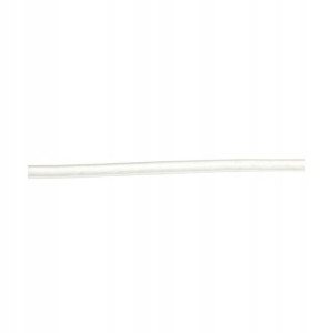 Sznurek PP 4 mm x 1 mb w oplocie biały