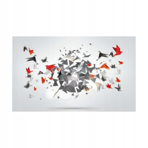Fototapeta Origami 416 x 254 cm
