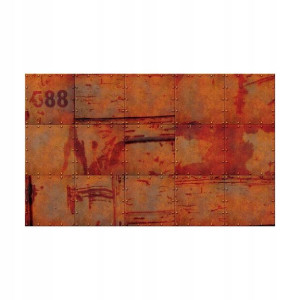 Fototapeta Rdza Blachy 416 x 254 cm