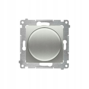 Ściemniacz do LED SIMON 54 Srebrny KONTAKT SIMON