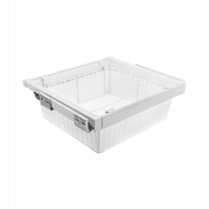 Szuflada z koszem rattan 60 cm biała Elite GTV