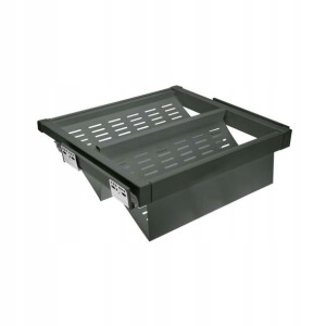 Szuflada na obuwie metalowa 70 cm antracyt Elite GTV