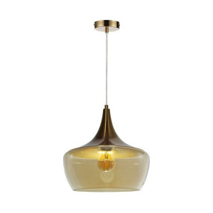 Lampa wisząca Elenor złota E27 Reality
