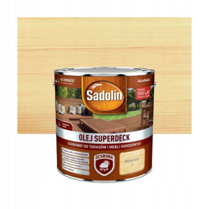 Olej do tarasów SUPERDECK 2.5 l Bezbarwny SADOLIN