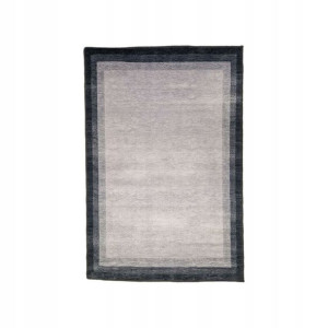 Dywan Canvas Frame szary 115 x 170 cm